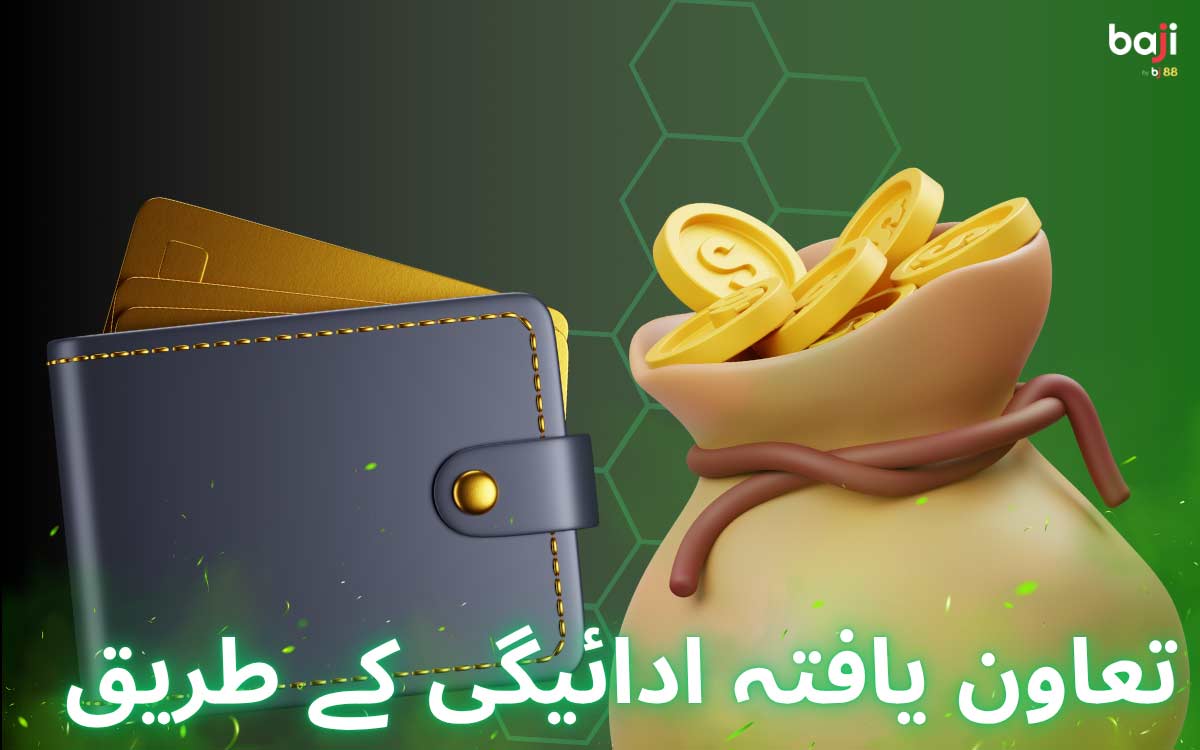 باجی پاکستان اپنے صارفین کو فنڈز جمع کرانے اور نکالنے کے لیے کئی سادہ اور مؤثر طریقے فراہم کرتا ہے۔